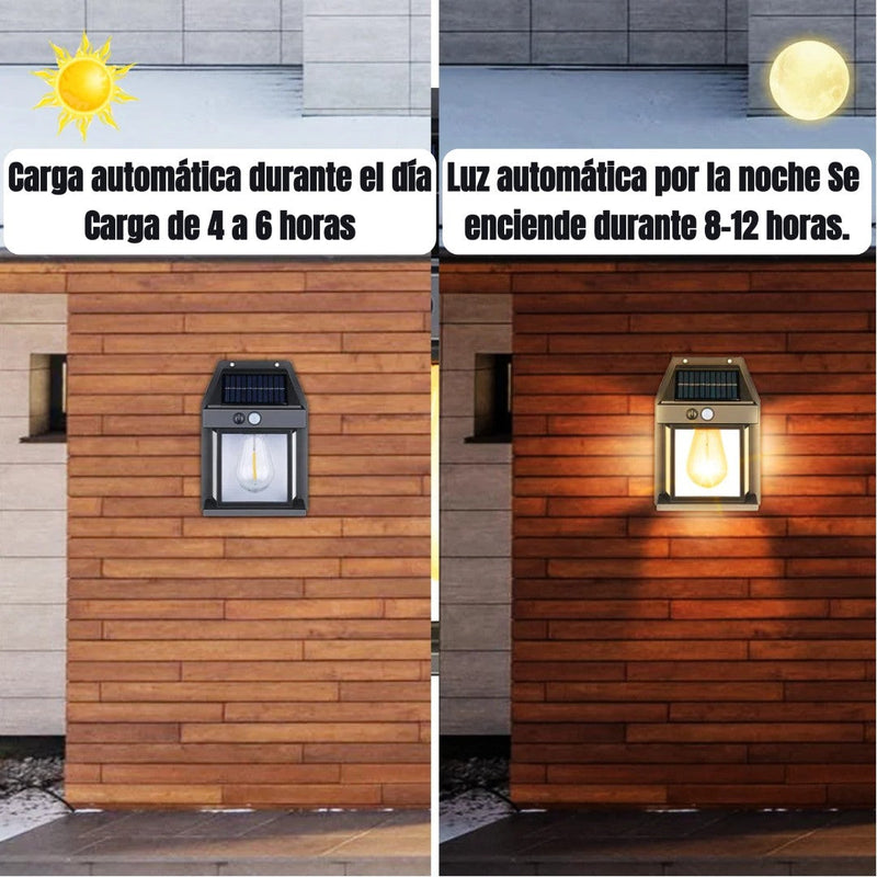 Lampara solar recargable