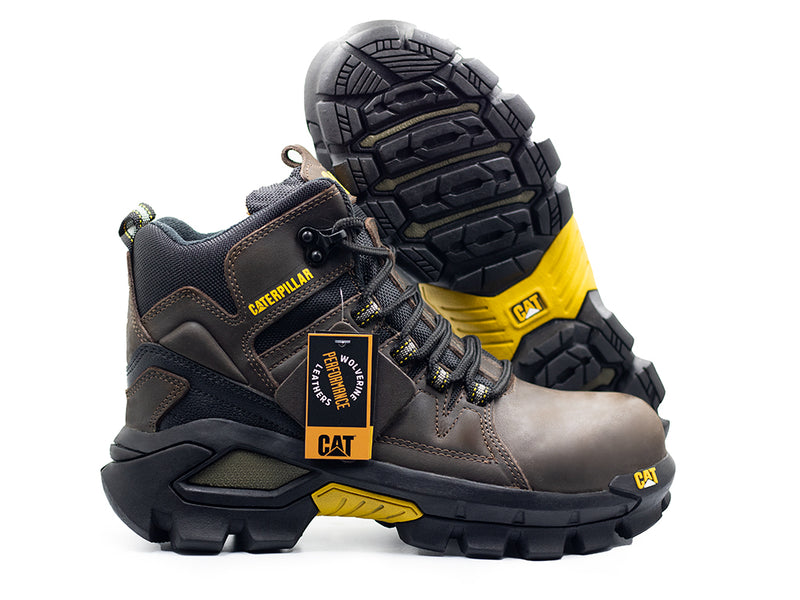 Botas Caterpillar Industrial 1348 Con puntera de seguridad Dielectricas.