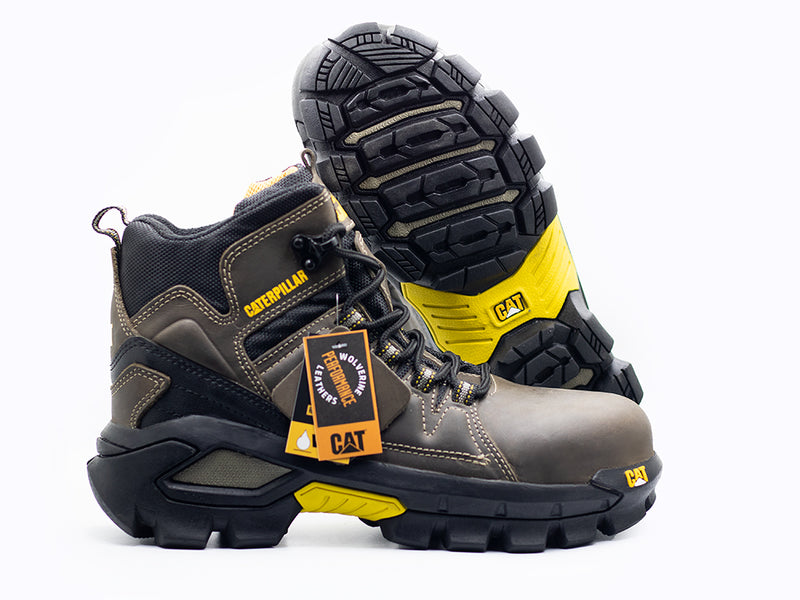 Botas Caterpillar Industrial 1348 Con puntera de seguridad Dielectricas.